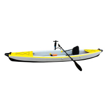 High Quality Wholesale Kayak New Inflatable single seat Kayaks Drop Stitch cheap  fisher Kayak float